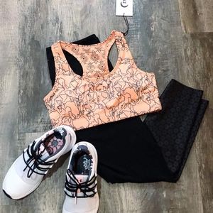 Zyia Bomber Bra-Peach Topo RC